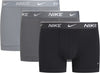NIKE Erkek Nike Marka Logolu Elastik Bantlı Günlük Kullanıma Uygun Füme-Gri-Açık Gri Boxer 0000KE1008 U91
