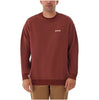 COLUMBİA Erkek Marka Logo Baskılı Bisiklet Yaka Günlük Kullanıma Uygun Uzun Kollu Şık Görünüşlü Bordo Sweatshirt 9150221681 681