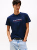 TOMMY HILFIGER Erkek Lacivert T-Shirt DM0DM21978 C1G
