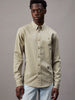CALVIN KLEIN GARMENT DYE COTTON TWILL SHIRT