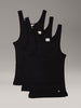 CALVIN KLEIN SCOOP NECK COTTON TANK 3PK ERKEK ATLET