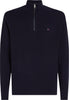 Tommy Hilfiger STRUCTURE ZIP MOCK Süveter