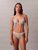 CALVIN KLEIN Kadın Marka Logolu Elastik Bantlı Günlük Kullanıma Uygun Mavi3 Külot 000QD5209E 31W