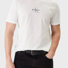 CALVIN KLEIN Erkek Beyaz T-Shirt LV04RB866G YAF