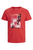 Jack&Jones Jcopalm Tee SS Crew Erkek T-Shirt