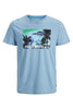 Jack&Jones Jcopalm Tee SS Crew Erkek T-Shirt