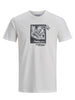 Jack&Jones Jorpostcard Tee SS Crew Erkek T-Shirt