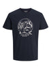 Jack&Jones Jorpostcard Tee SS Crew Erkek T-Shirt