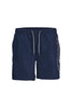 JACK&JONES JPSTFIJI JJSWIM DOUBLE LOGO SN LY ERKEK DENİZ ŞORT