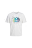 JACK&JONES  JCOMAP SUMMER LOGO TEE SS CREW NECK SN ERKEK T-SHIRT