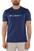 Columbia Csc Trio Stripe Graphic Ss CS0117 Erkek T-Shirt