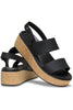 CROCS Kadın Dolgu Topuklu Siyah Terlik 211144 060