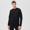 COLUMBİA Erkek Marka Logo Baskılı Bisiklet Yaka Günlük Kullanıma Uygun Uzun Kollu Şık Görünüşlü Siyah Sweatshirt 9150021010 010