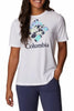 Columbia CSC W Lakeshore Flora Ss Tee CS0256 Kadın T-Shirt