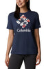 Columbia Csc W Lakeshore Flora  CS0256 Ss Kadın T-Shirt