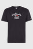 Tommy Hilfiger Tjm Clsc 1985 Rwb Curved Tee Erkek T-Shirt