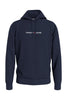 Tommy Hilfiger Tjm Reg Linear Hoodie Erkek Sweatshirt