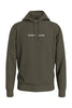 Tommy Hilfiger Tjm Reg Linear Hoodie Erkek Sweatshirt