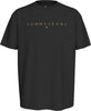Tommy Hilfiger TJM REG GOLD LINEAR LOGO TEE EXT T-Shirt