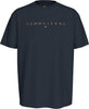 Tommy Hilfiger TJM REG GOLD LINEAR LOGO TEE EXT T-Shirt