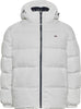 Tommy Hilfiger Erkek Beyaz Mont