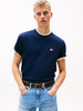 TOMMY HILFIGER Erkek  Lacivert T-Shirt DM0DM20322 C1G