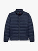 TOMMY HILFIGER Erkek Marka Logolu Kapitone Regular Fit Kalıp Lacivert Mont DM0DM20658 C1G