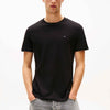 TOMMY HILFIGER Erkek Beyaz-Lacivert T-Shirt DM0DM20687 0XX