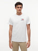 Tommy Hilfiger Pamuklu Beyaz Erkek T-Shirt