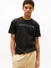 TOMMY HILFIGER Erkek Siyah T-Shirt DM0DM20744 BDS