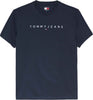 Tommy Hilfiger Erkek Mavi T-Shirt