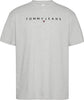 TOMMY HILFIGER Erkek Gri T-Shirt DM0DM20744 PJ4