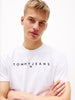 TOMMY HILFIGER Erkek Beyaz T-Shirt DM0DM20744 YBR