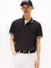 TOMMY HILFIGER Erkek  Siyah Polo Yaka T-Shirt DM0DM21846 BDS