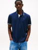 TOMMY HILFIGER Erkek Lacivert Polo Yaka T-Shirt DM0DM21846 C1G
