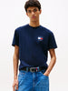 TOMMY HILFIGER Erkek  Lacivert T-Shirt DM0DM21910 C1G
