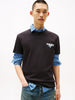 TOMMY HILFIGER Erkek  Siyah T-Shirt DM0DM21934 BDS