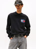 TOMMY HILFIGER Erkek Siyah Sweatshirt DM0DM22093 BDS
