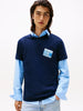 TOMMY HILFIGER Erkek Lacivert T-Shirt DM0DM22127 C1G