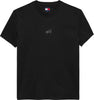 TOMMY HILFIGER Erkek Marka Logolu Pamuklu Günlük Kullanıma Uygun Siyah T-Shirt DM0DM22138 BDS
