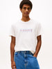 TOMMY HILFIGER Erkek Beyaz T-Shirt DM0DM22333 YBH