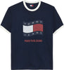Tommy Hilfiger Erkek Lacivert T-Shirt
