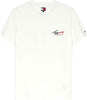TOMMY HILFIGER Erkek Beyaz T-Shirt DM0DM22538 YBL