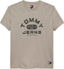 TOMMY HILFIGER Erkek Bej T-Shirt DM0DM22551 PKE