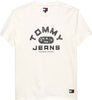 TOMMY HILFIGER Erkek Beyaz T-Shirt DM0DM22551 YBL