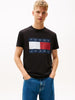 TOMMY HILFIGER Erkek Siyah T-Shirt DM0DM22645 BDS