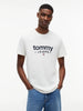 Tommy Hilfiger Beyaz Erkek T-Shirt
