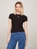 Tommy Hilfiger Kadın Siyah T-Shirt