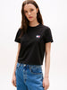 TOMMY HILFIGER Kadın  Siyah T-Shirt DW0DW21423 BDS