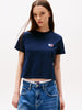 TOMMY HILFIGER Kadın  Lacivert T-Shirt DW0DW21423 C1G